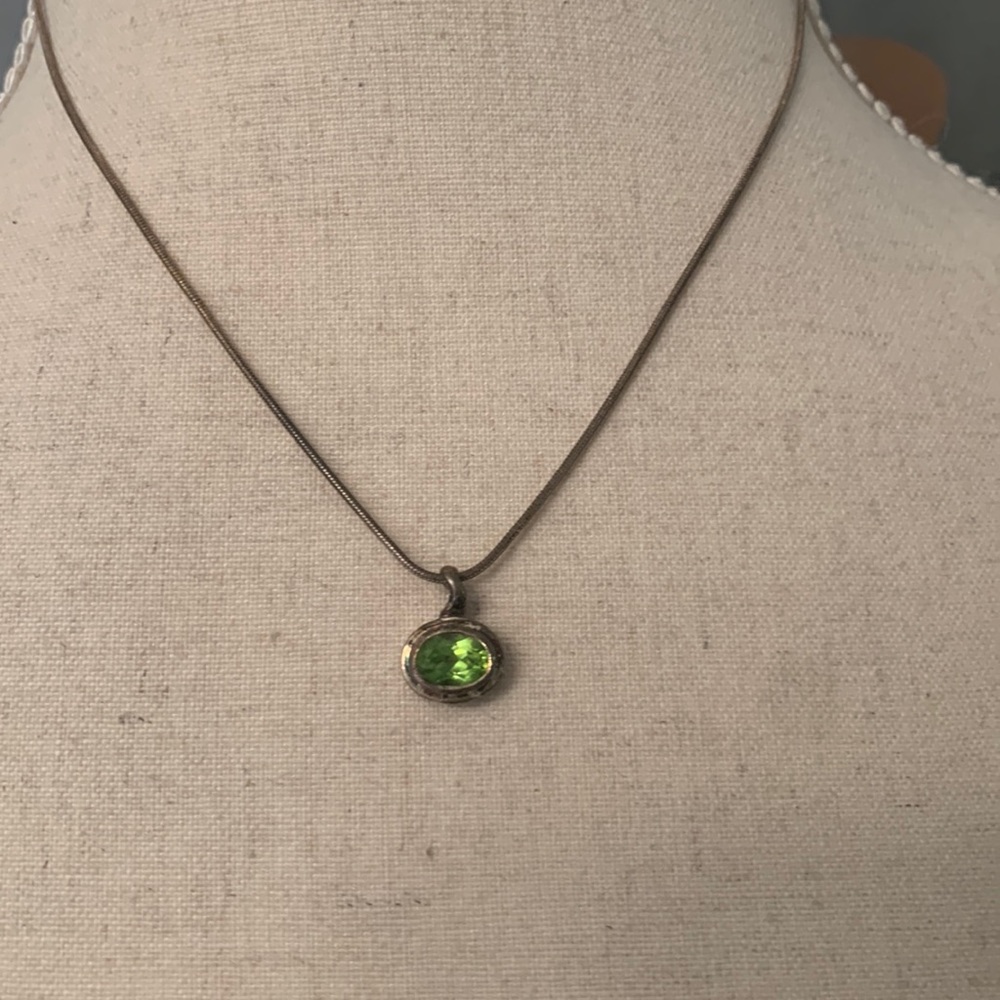 antique gemstone necklace